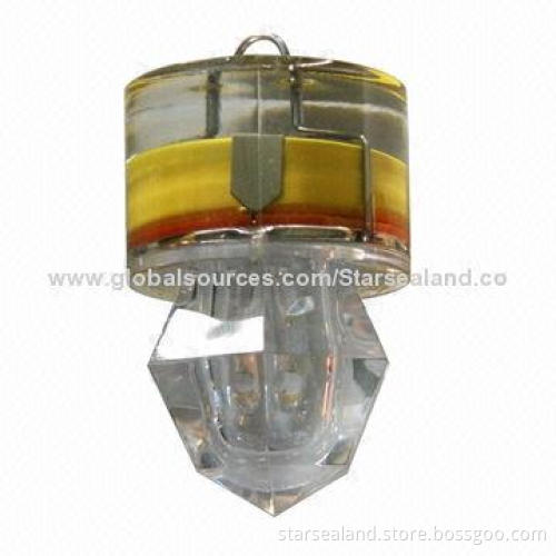 RGB Full Color Slow Flashing/Submersible Strobe Diamond Fishing Lights, 500m Deep